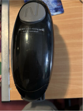 Hattyroom easy grip electric jar opener battery Operated Durable ABS, Fits Most